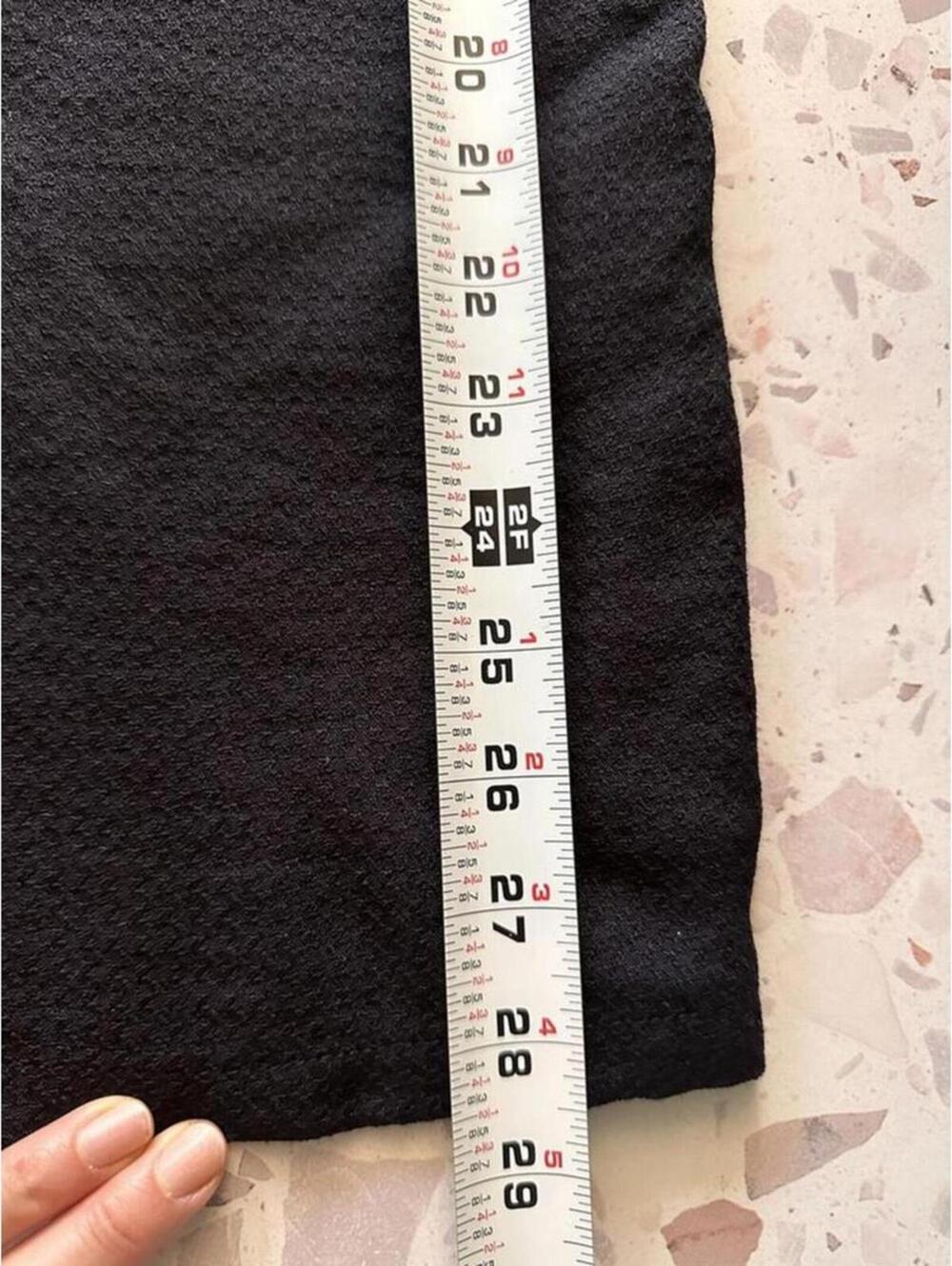 Goldie Black Button-Front Pinafore Dress Size M Minimalist - Picture 8 of 8